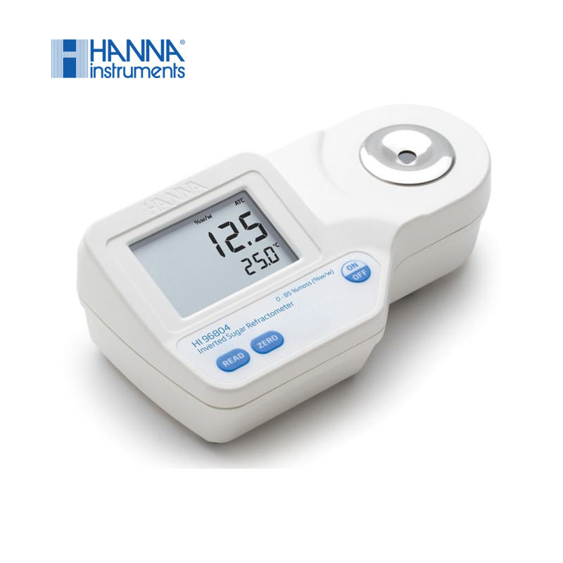 Refractómetro digital para análisis de % de azúcar invertido por peso - HI 96804